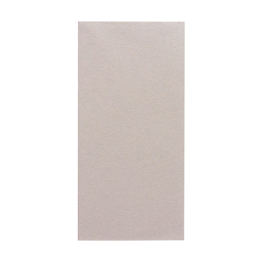 Linclass-Professional-Serviette-beige-grau 40 x 40 cm 1/8 Falz