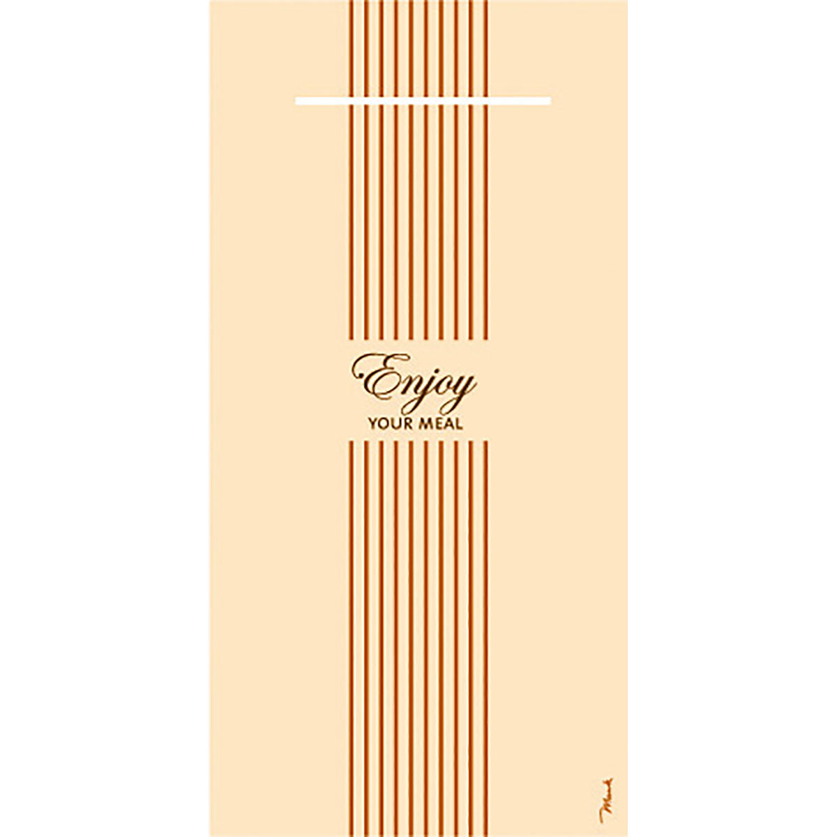 Bestecktasche-Enjoy-your-meal-creme-88543