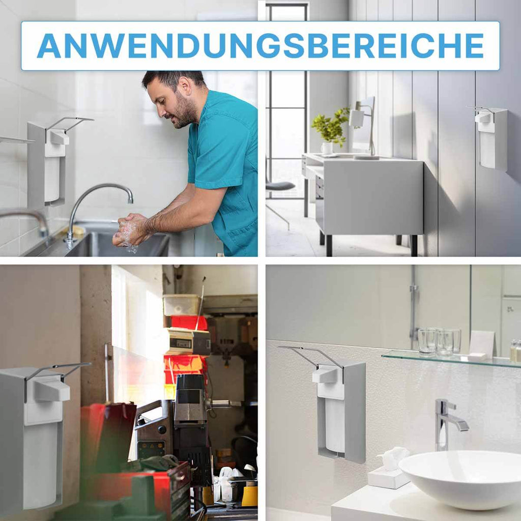 Desinfektionsmittelspender-Aluminium-AM521-Anwendung