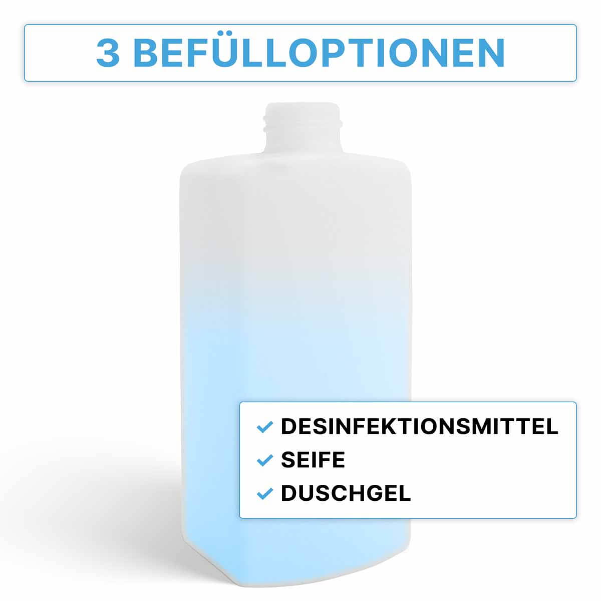 Desinfektionsmittelspender-Aluminium-AM521-Befuellung