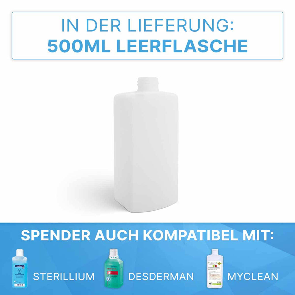 Desinfektionsmittelspender-Aluminium-AM521-Flasche-500ml