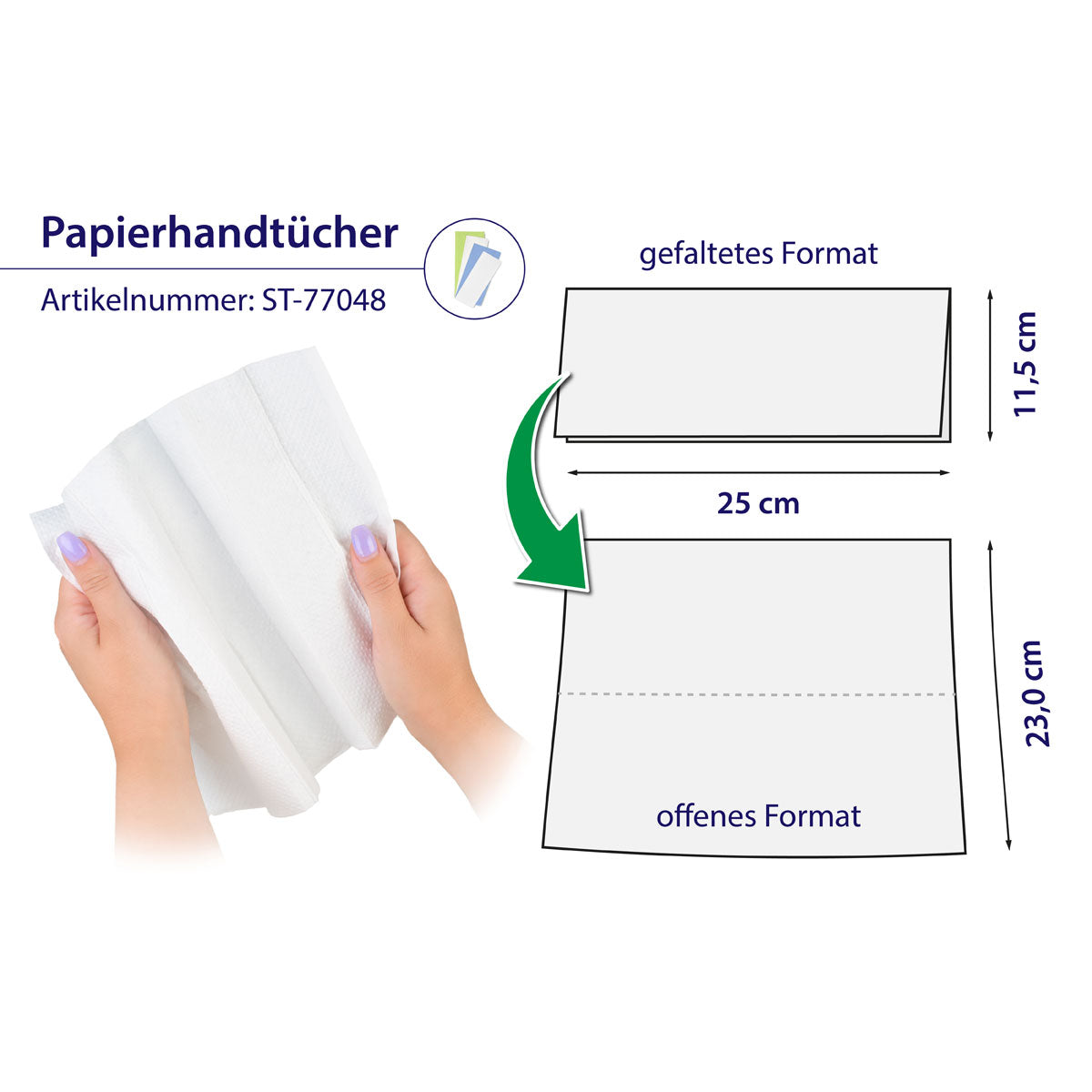 Falthandtuch-natur-ST77048-Abmessung