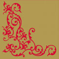 Linclass-Premium-Serviette-Pomp-rot-gold-89019_0