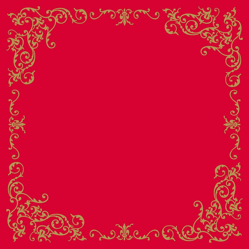 Linclass-Premium-Tischdecke-Pomp-rot-gold-90117