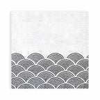 Motivservietten-Boegen-schwarz-ST8833