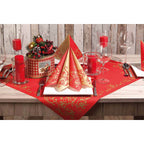 Motivservietten-Serie-Pomp-rot-gold