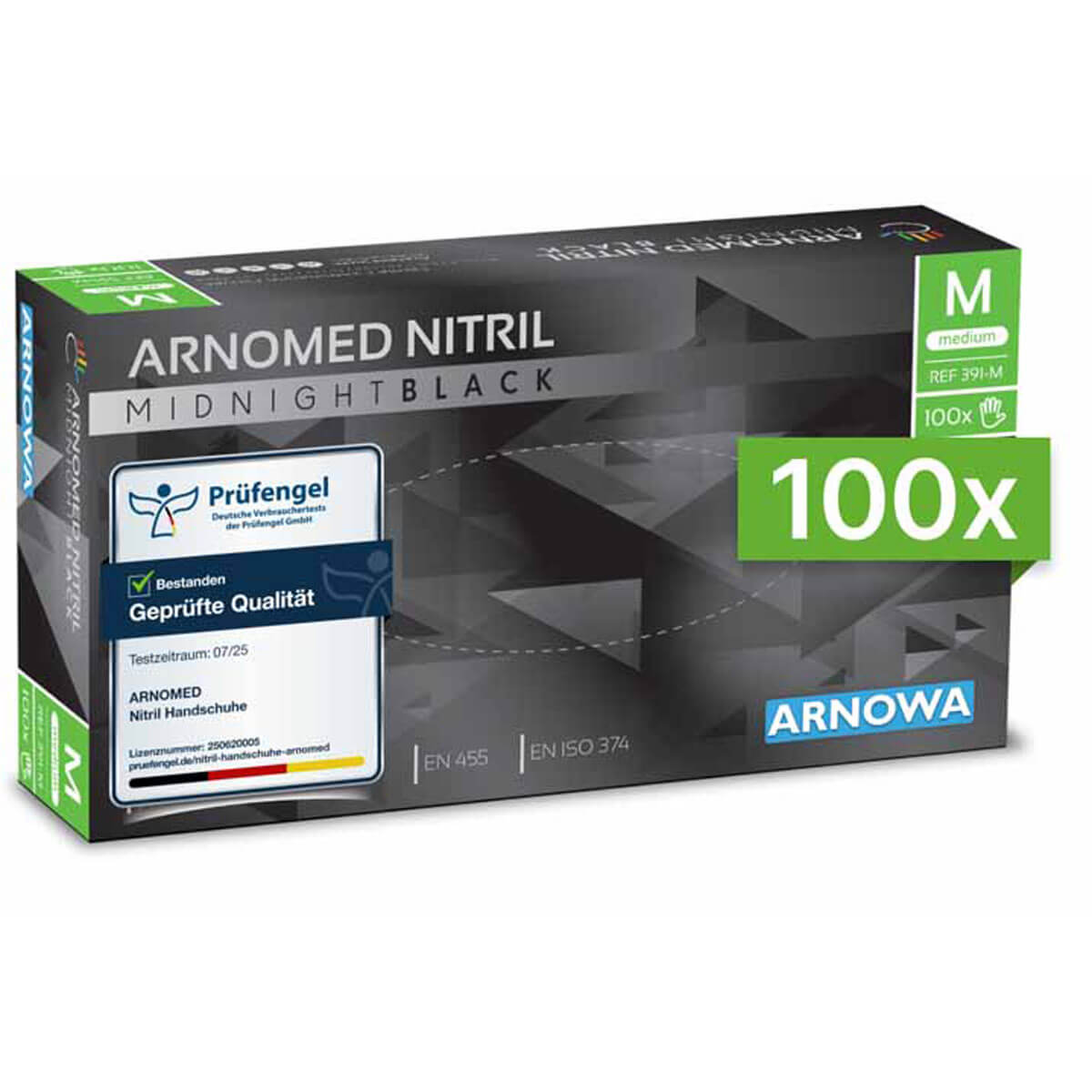Nitril-Handschuh-schwarz-Arnomed-391-M