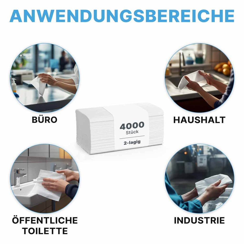 Papierfalthandtuch-weiss-AM602-Anwendungsbereiche