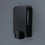 Schaumseifenspender-500ml-schwarz-matt-ST88558-Masse