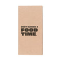 Serviette-FOODLOVINGSTUFF-braun-40er-achtel-Falz-250674