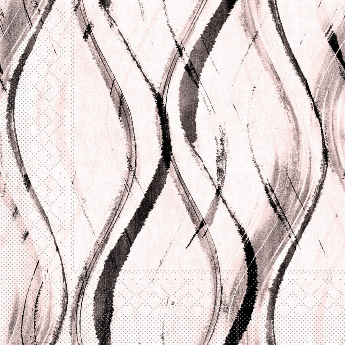 Tissue-Serviette-Albi-rose-schwarz-116333