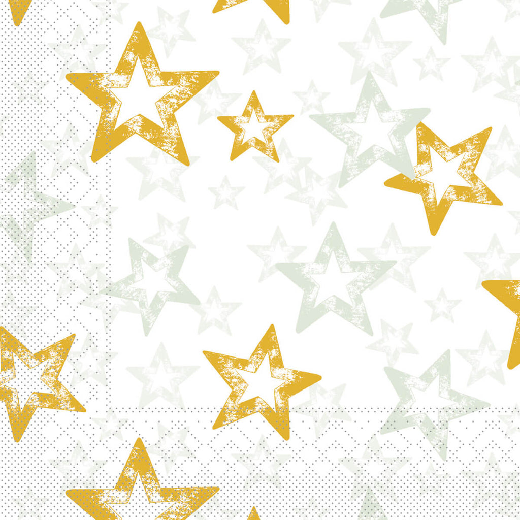Tissue-Serviette-Allison-salbei-gold-119397