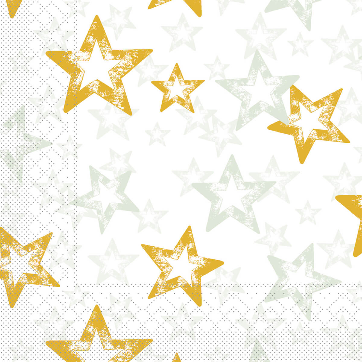 Tissue-Serviette-Allison-salbei-gold-119397