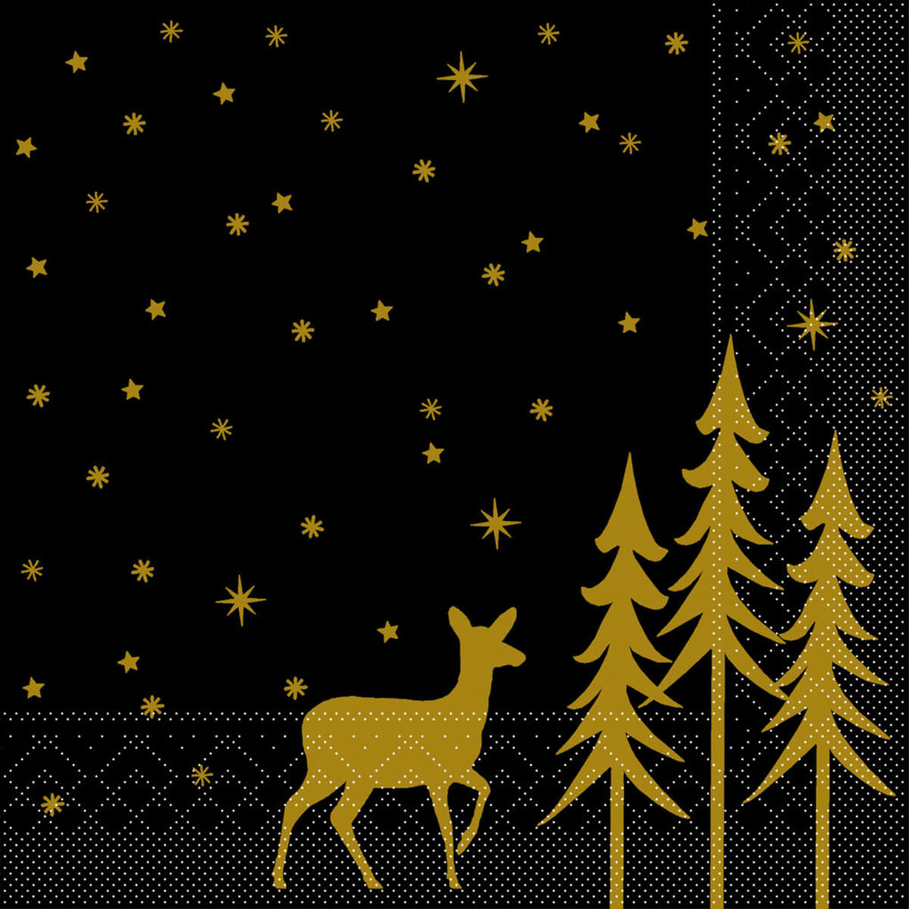 Tissue-Serviette-Liane-schwarz-107381_1