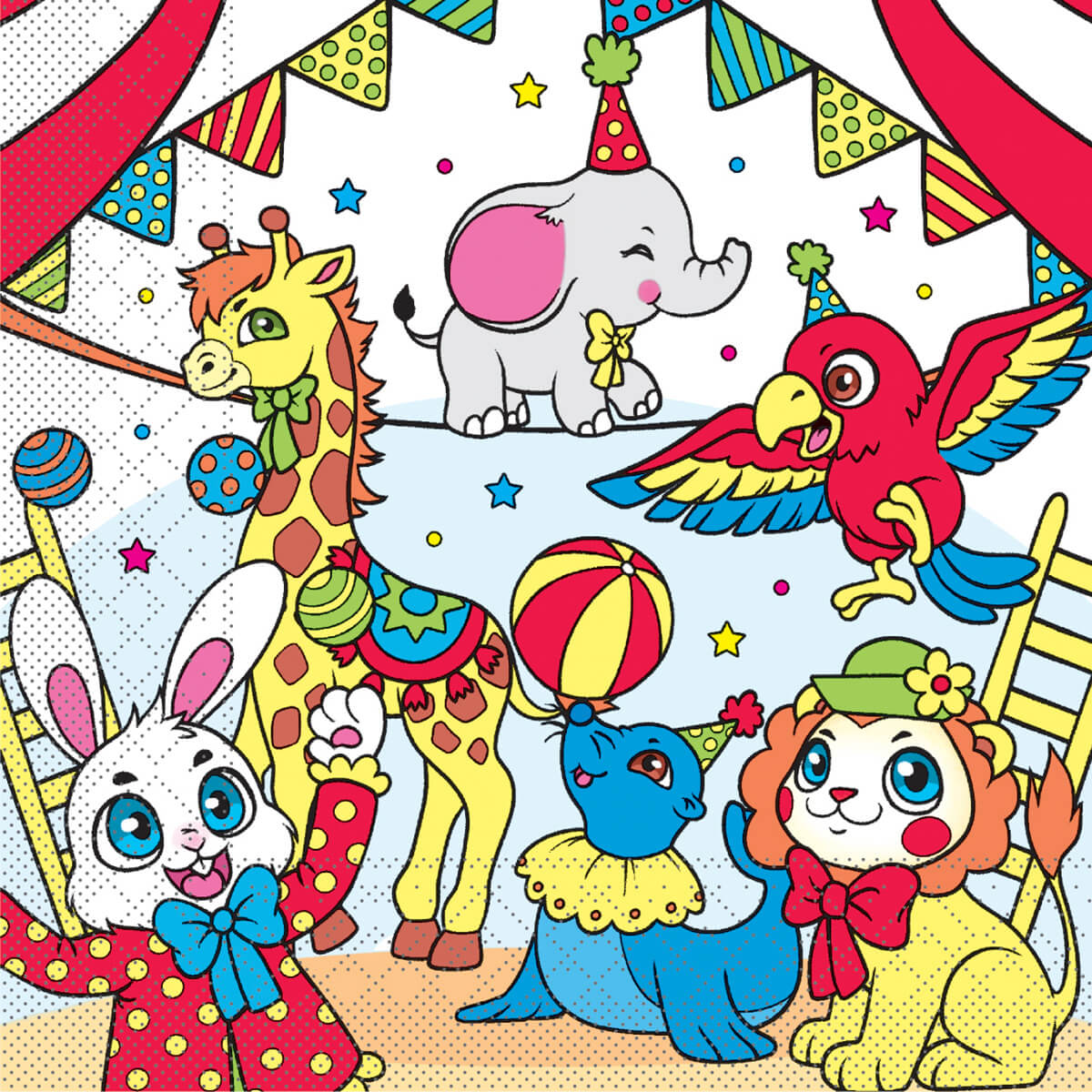 Tissue-Serviette-Zirkus-106229