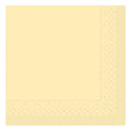 Zelltuch-Serviette-creme