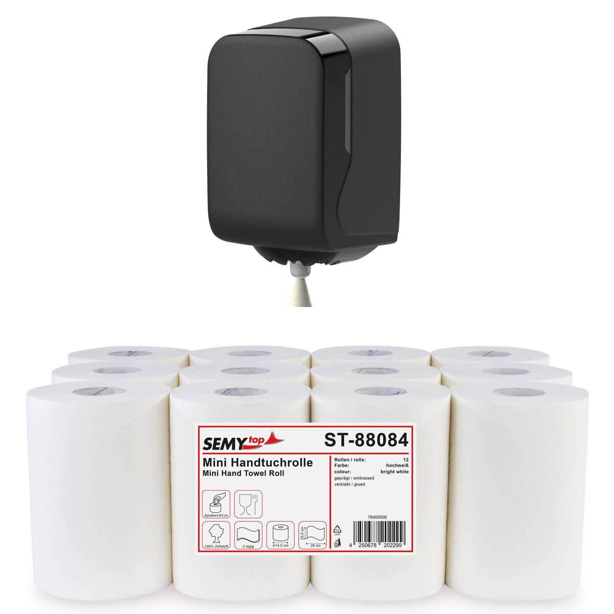 habeBox-Mini-Handtuchrollenspender-schwarz-Innenzug-ST88573_ST88084