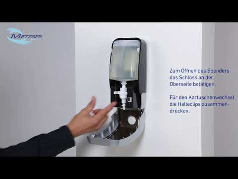 Sensor-Desinfektionsspender COSMOS blau/ weiss