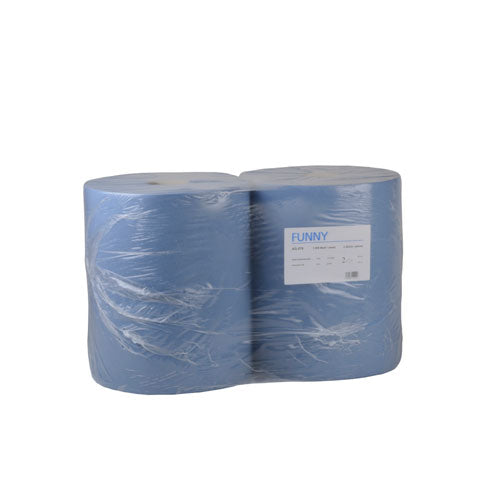Putztuchrollen | blau | 2-lagig | Papierhandtücher Putztuchrollen | blau | 2-lagig | Papierhandtücher