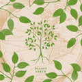 Linclass-Premium-Serviette-Opus-earth 40 x 40 cm 1/4 Falz