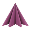 Linclass-Premium-Serviette-beere 40 x 40 cm 1/4 Falz