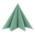 Linclass-Premium-Serviette-eukalyptus 40 x 40 cm 1/4 Falz