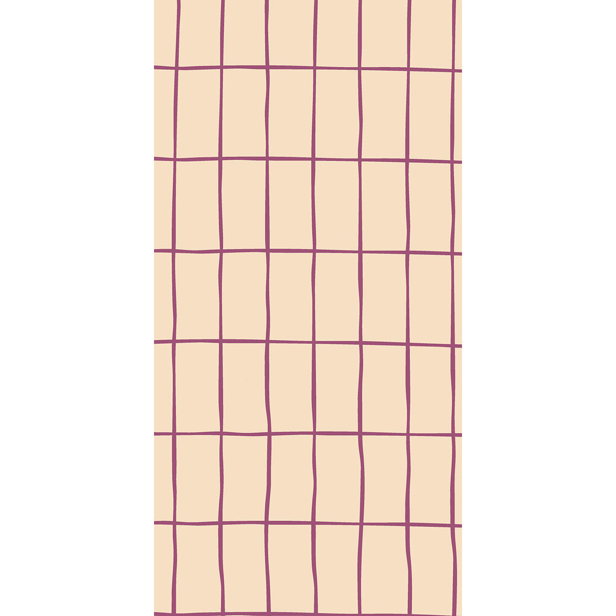 Linclass-Professional-Serviette-Louis-lines-beere 40 x 20 cm 1/4 Falz