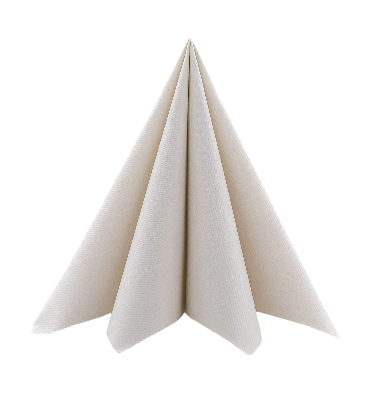 Linclass-Professional-Serviette-pebble-stone 40 x 40 cm 1/4 Falz