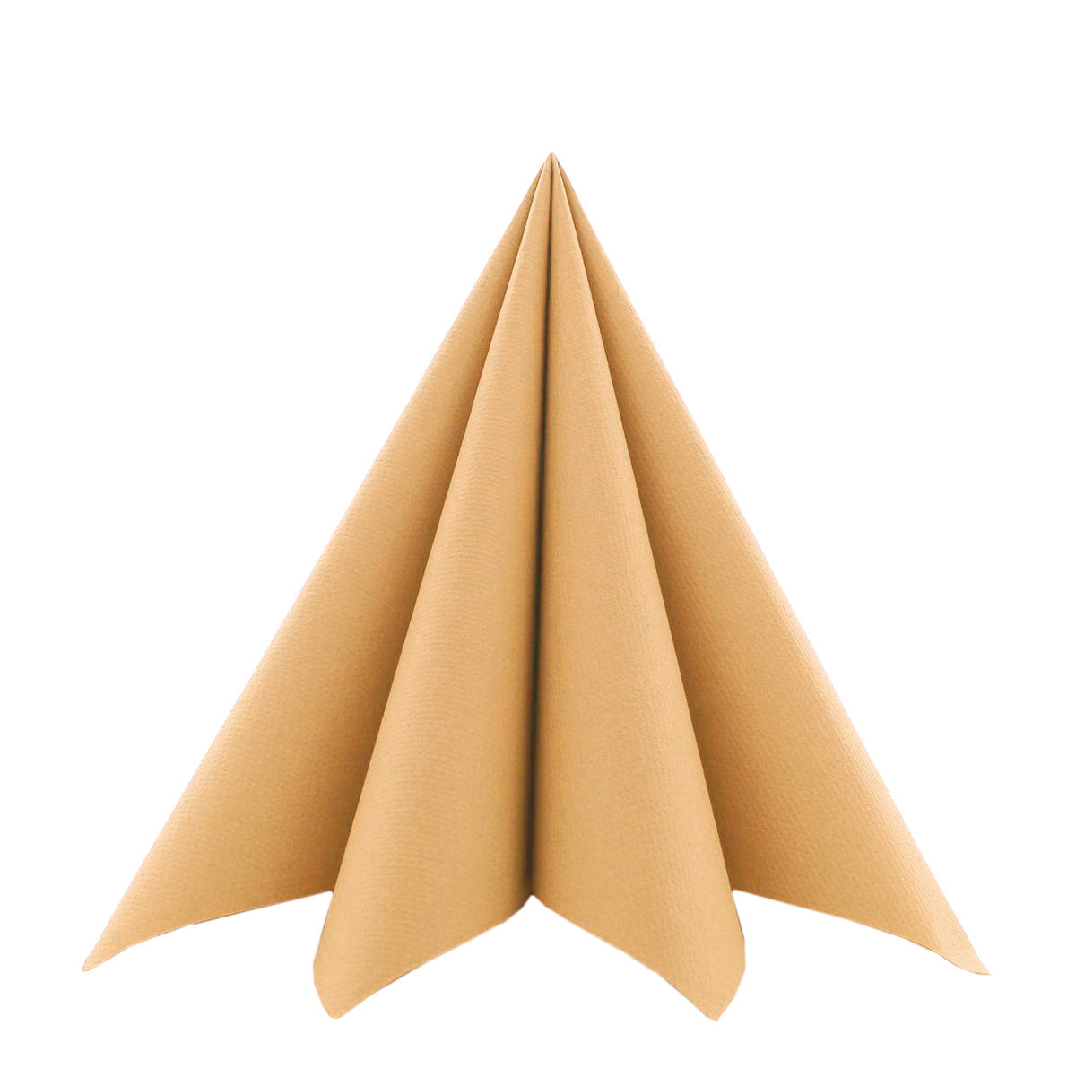 Linclass-Pur-Serviette-Natur 40 x 40 cm 1/4 Falz