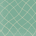 Tissue-Serviette-Louis-waves-eukalyptus 33 x 33 cm 1/4 Falz